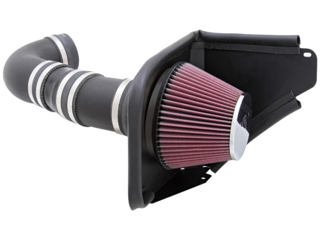 K&N 63 Series Aircharger Performance Air Intake System, Black (2008-2014 Pontiac G8 GT & Chevrolet SS)