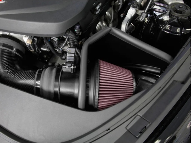 K&N 63 Series Aircharger Performance Air Intake System, Black (2016-2019 Cadillac CTS-V)