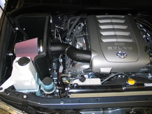 K&N 63 Series Aircharger Performance Air Intake System, Black (2007-2011 Toyota Tundra $ 2008-2011 Sequoia 5.7L V8)