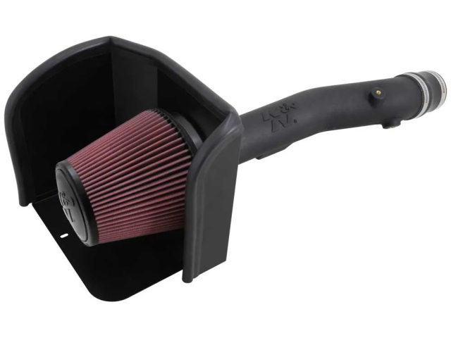 K&N 63 Series Aircharger Performance Air Intake System, Black (2004-2015 Toyota Tacoma 4.0L V6)