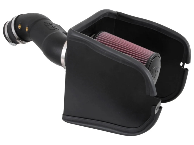 K&N 63 Series Aircharger Performance Air Intake System, Black (2008-2021 Toyota Land Cruiser 5.7L V8)