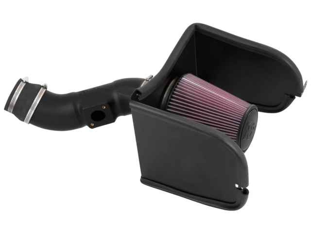 K&N 63 Series Aircharger Performance Air Intake System, Black (2008-2021 Toyota Land Cruiser 5.7L V8)