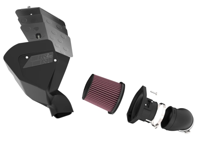 K&N 63 Series AirCharger Performance Air Intake System (2019-2024 BMW Z4 & Toyota GR Supra 3.0T I6)