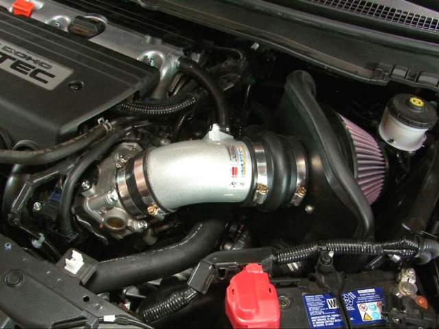 K&N 69 Series Typhoon Performance Air Intake System, Silver (2012-2015 Honda Civic Si)