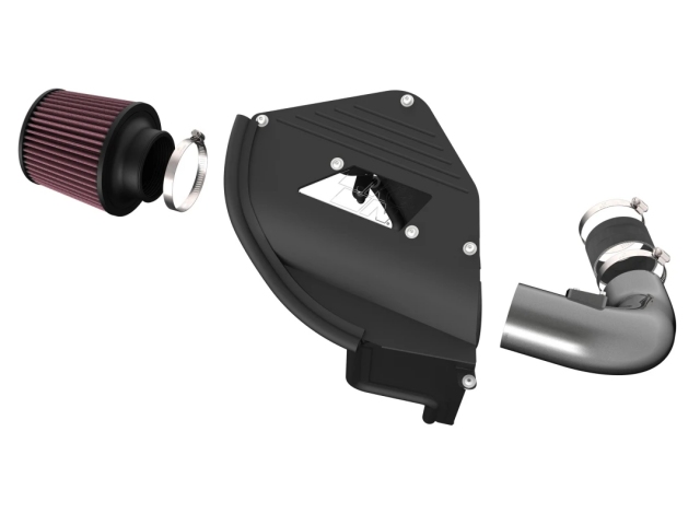 K&N 69 Series Typhoon Performance Air Intake System, Silver (2019-2021 BMW 230i, 330i & 2019-2020 440i 2.0T I4)