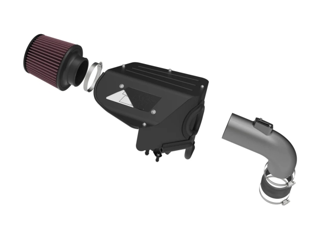 K&N 69 Series Typhoon Performance Air Intake System, Silver (2016-2019 BMW 330i & 2017-2020 440i)
