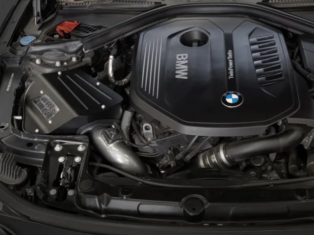 K&N 69 Series Typhoon Performance Air Intake System, Silver (2016-2019 BMW 330i & 2017-2020 440i)