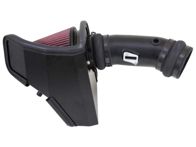K&N 69 Series Typhoon Performance Air Intake System, Textured Black (2015-2016 Challenger & Charger 6.2L Hellcat)