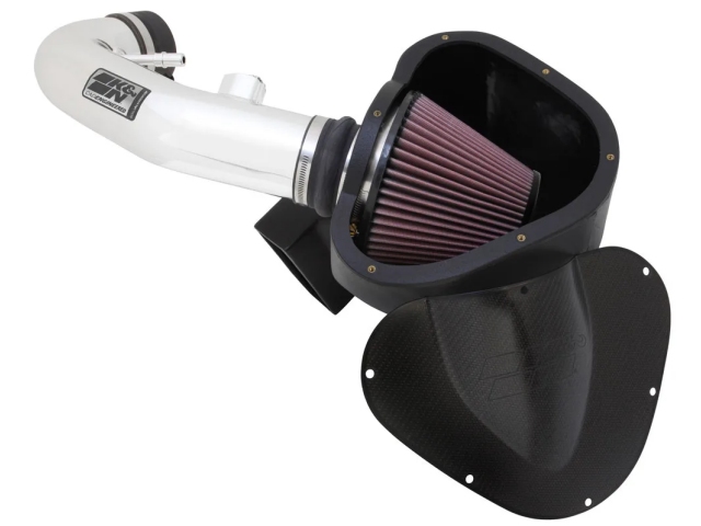 K&N 69 Series Typhoon Performance Air Intake System, Polished (2011-2014 Ford Mustang GT)