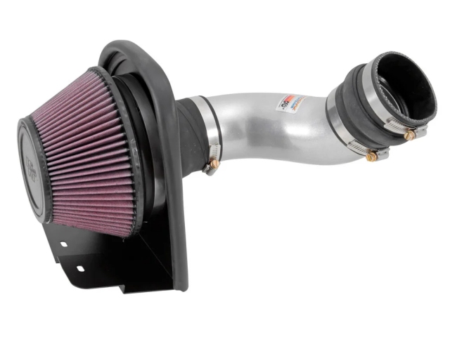 K&N 69 Series Typhoon Performance Air Intake System, Silver (2013-2018 Ford Focus ST)