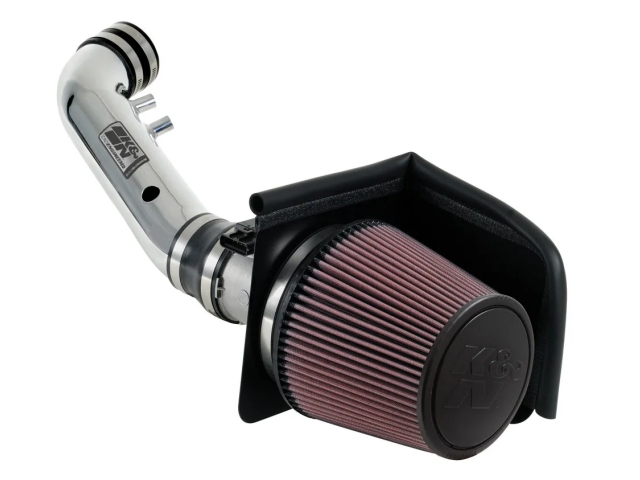 K&N 69 Series Typhoon Performance Air Intake System, Polished (1996-2001 Ford Mustang GT)