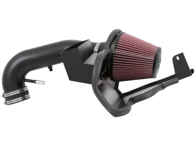 K&N 69 Series Typhoon Performance Air Intake System, Textured Black (2012-2013 Ford Mustang BOSS 302)