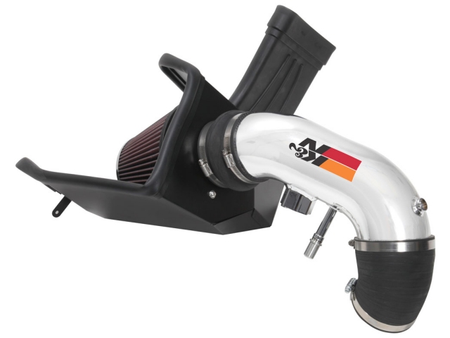 K&N 69 Series Typhoon Performance Air Intake System, Polished (2018-2023 Ford Mustang 5.0L COYOTE)