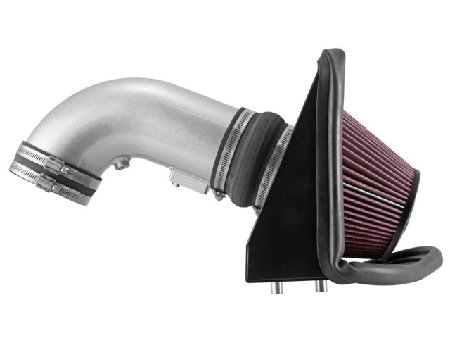 K&N 69 Series Typhoon Performance Air Intake System, Silver (2009-2015 Cadillac CTS-V)