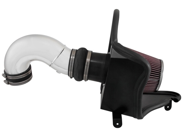 K&N 69 Series Typhoon Performance Air Intake System, Polished (2016-2023 Chevrolet Camaro SS) - Click Image to Close