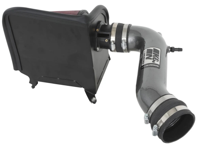 K&N 69 Series Typhoon Performance Air Intake System, Gunmetal Gray (2021-2023 Kia K5 1.6L L4)