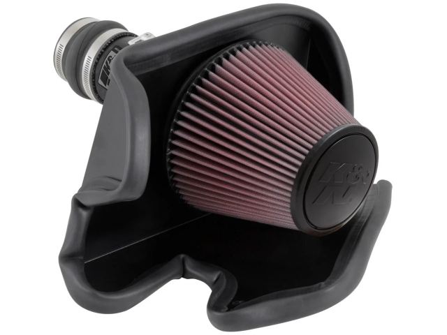 K&N 69 Series Typhoon Performance Air Intake System, Black (2013-2016 Nissan Pathfinder 3.5L V6)