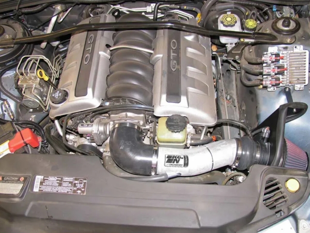 K&N 69 Series Typhoon Performance Air Intake System, Polished (2005 Pontiac GTO) - Click Image to Close
