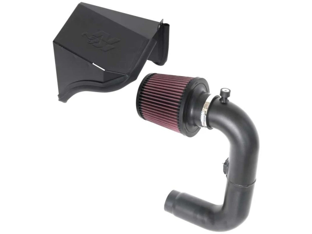 K&N 69 Series Typhoon Performance Air Intake System, Textured Black (2018-2020 Subaru WRX)