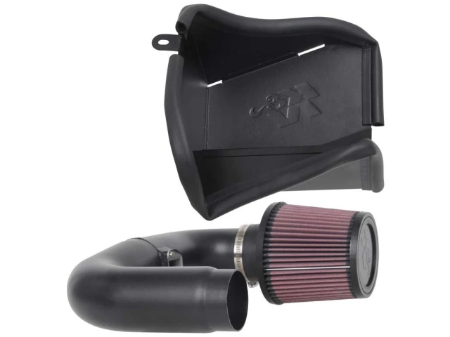 K&N 69 Series Typhoon Performance Air Intake System, Textured Black (2018-2020 Subaru WRX)