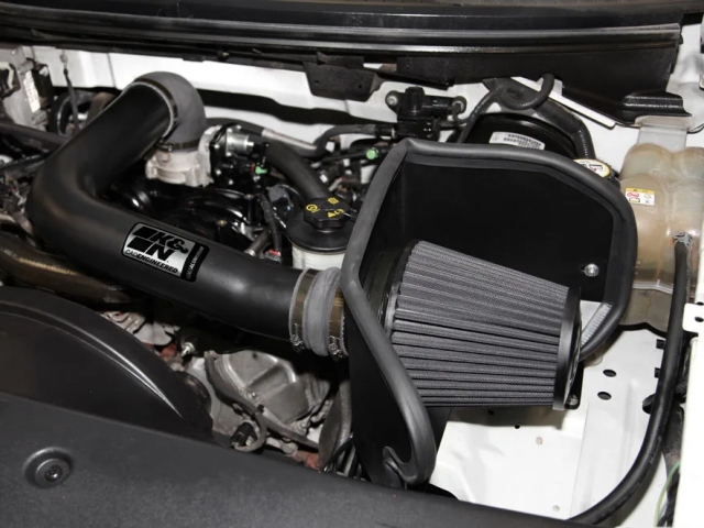 K&N 71 Series Blackhawk Induction Performance Air Intake System, Black (2004-2008 Ford F-150 5.4L MOD)