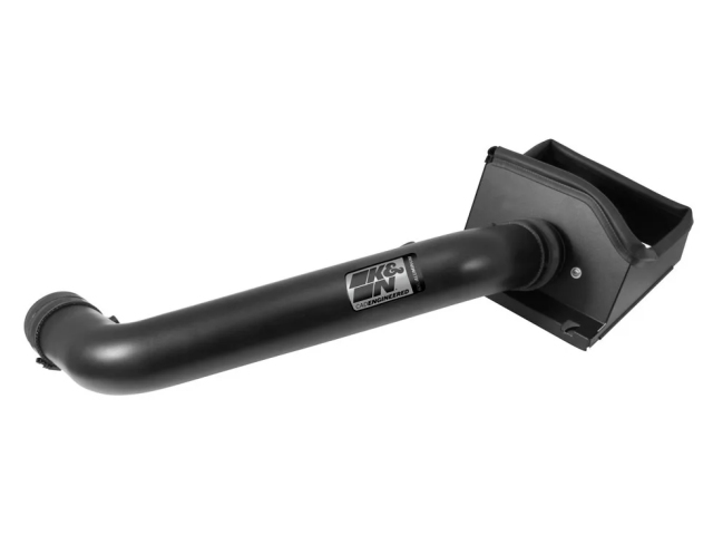 K&N 71 Series Blackhawk Induction Performance Air Intake System, Textured Black (2011-2012 Ford F-150 6.2L V8) - Click Image to Close