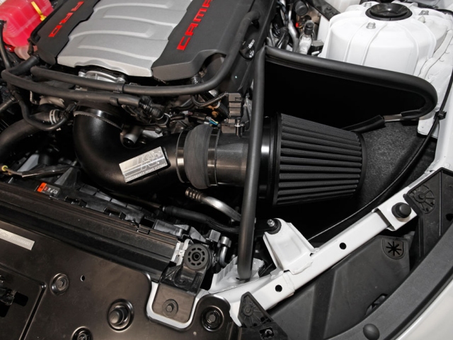 K&N 71 Series Blackhawk Induction Performance Air Intake System, Black (2016-2023 Chevrolet Camaro SS)