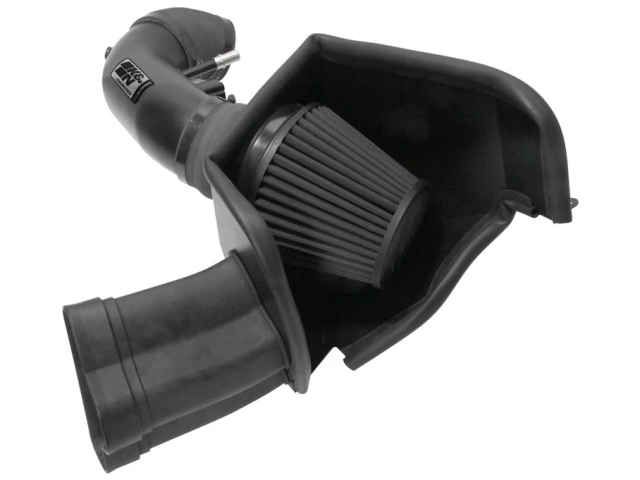 K&N 71 Series Blackhawk Induction Performance Air Intake System, Textured Black (2018-2023 Ford Mustang 5.0L COYOTE)
