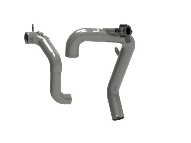 K&N Charge Pipe Kit, Gunmetal Gray (2021-2023 Ford Bronco 2.3L EcoBoost)