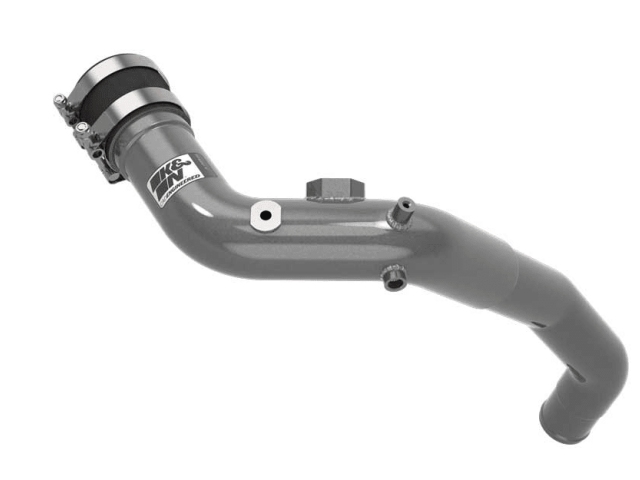 K&N Charge Pipe Kit, Silver (2019-2021 Kia Stinger GT) - Click Image to Close