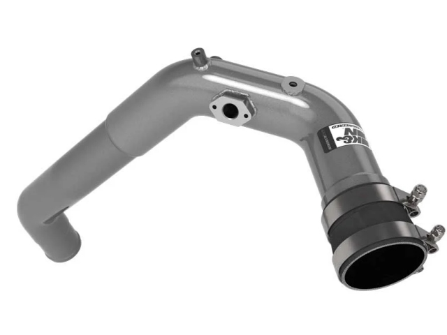 K&N Charge Pipe Kit, Silver (2019-2021 Kia Stinger GT)