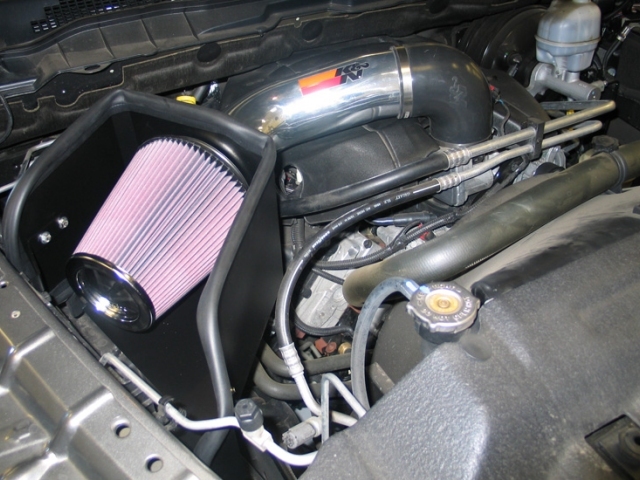 K&N 77 Series Performance Air Intake System, Polished (2009-2021 RAM 1500 5.7L HEMI)