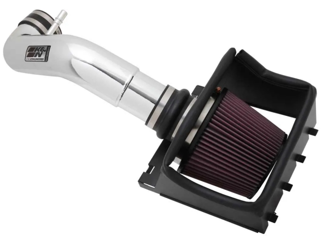K&N 77 Series Performance Air Intake System, Polished (2011-2014 Ford F-150 5.0L COYOTE)