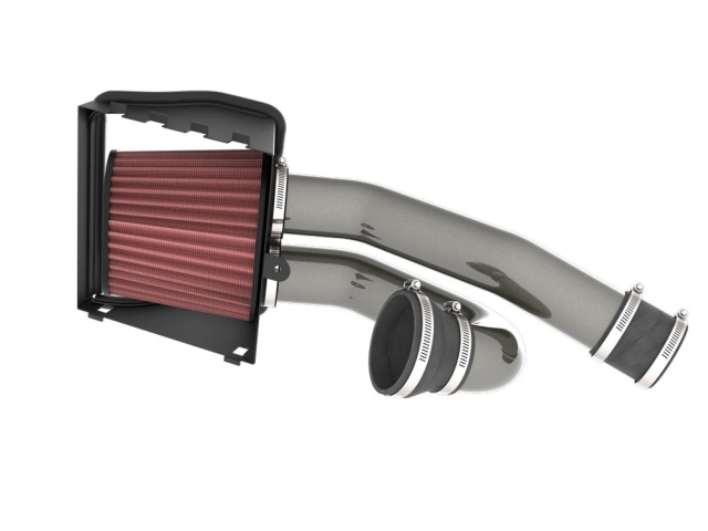 K&N 77 Series Performance Air Intake System, Gunmetal Gray (2015-2023 Ford F-150 & Raptor)