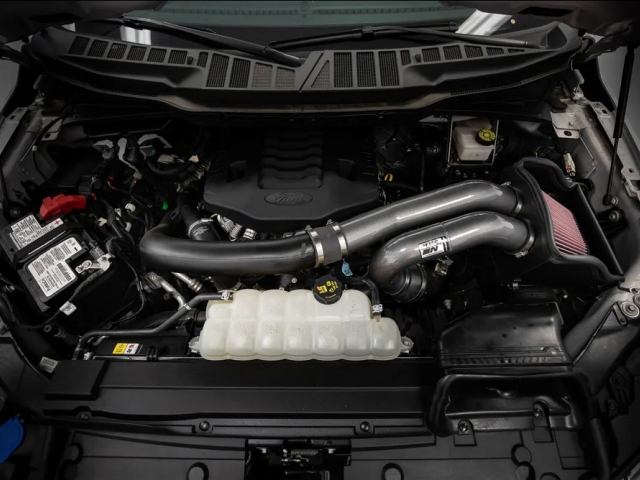 K&N 77 Series Performance Air Intake System, Gunmetal Gray (2015-2023 Ford F-150 & Raptor)