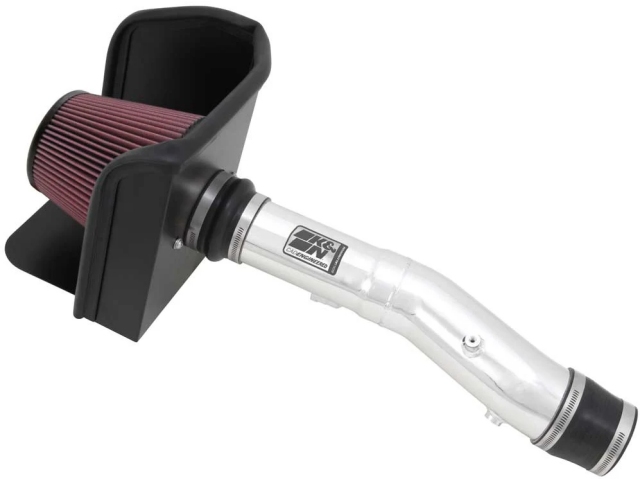 K&N 77 Series Performance Air Intake System, Polished (2004-2015 Toyota Tacoma 4.0L V6)