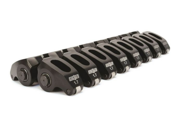 LUNATI Voodoo Aluminum Roller Rocker Arms, 1.7:1 (GM LS1 & LS6) - Click Image to Close