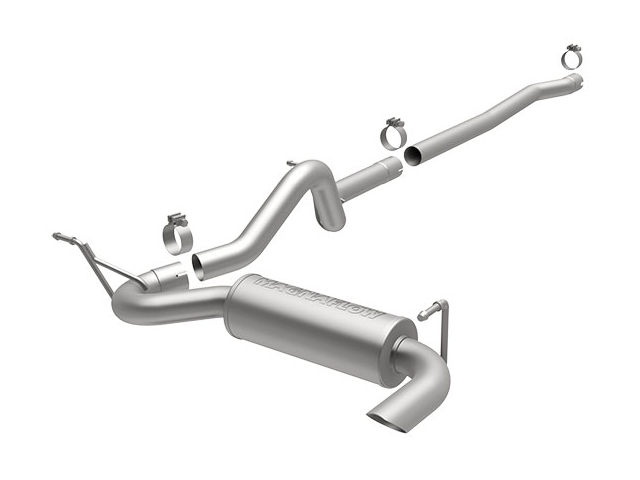 MagnaFlow 2.5" Cat-Back Exhaust, COMPETITION SERIES (2012-2015 JEEP Wrangler 3.6L) - Click Image to Close