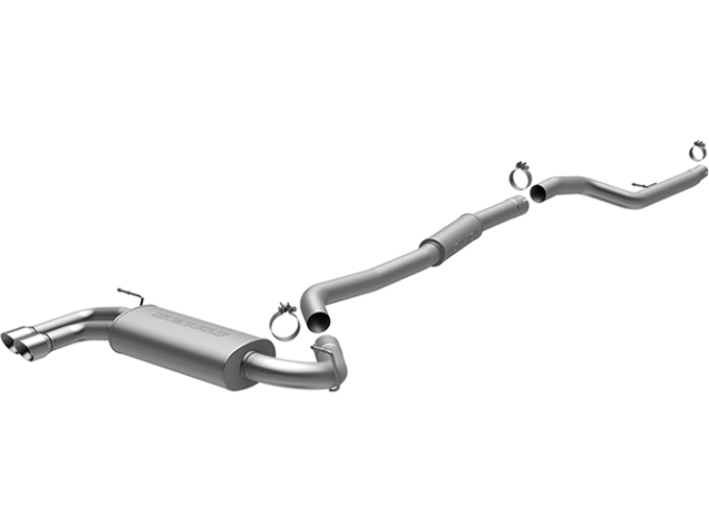 MagnaFlow 3" Cat-Back Exhaust, TOURING SERIES (2012-2016 328i & 2014-2016 428i) - Click Image to Close