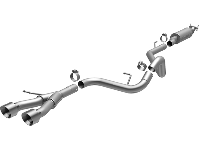 MagnaFlow 2.5" Cat-Back Exhaust, STREET SERIES (2013-2016 Veloster 1.6L Turbo) - Click Image to Close