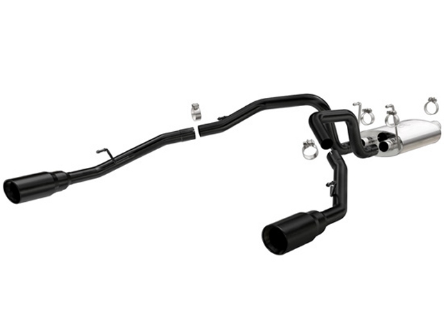 MagnaFlow 3" Cat-Back Exhaust, MF SERIES - Click Image to Close