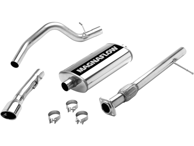 MagnaFlow 3" Cat-Back Exhaust, MF SERIES (2007-2008 Avalanche 5.3L V8) - Click Image to Close