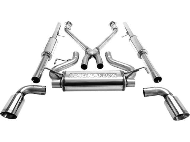 MagnaFlow 2.5" Cat-Back Exhaust, STREET SERIES (2008-2013 G37 & 2014-2016 Q60) - Click Image to Close