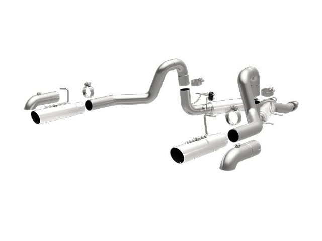 MagnaFlow 3" Cat-Back Exhaust, COMPETITION (1987-1993 Mustang LX & GT) - Click Image to Close