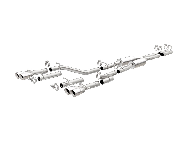 MagnaFlow 3" Cat-Back Exhaust, COMPETITION SERIES (2015-2016 Challenger 5.7L HEMI) - Click Image to Close