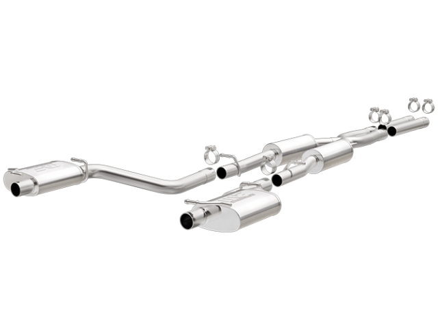 MagnaFlow 2.5" Cat-Back Exhaust, STREET SERIES (2015 300C & Charger 5.7L HEMI) - Click Image to Close