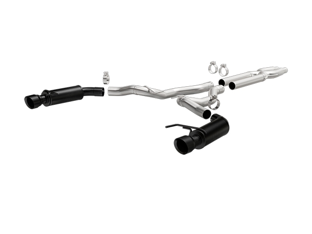 MagnaFlow 3" Cat-Back Exhaust, COMPETITION SERIES (2015-2016 Mustang GT) - Click Image to Close