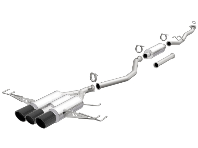 MAGNAFLOW 2.5" Cat-Back Exhaust, COMPETITION SERIES (2017-2018 Civic Type-R)
