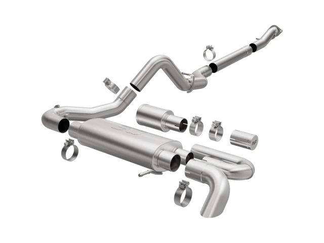MAGNAFLOW OVERLAND SERIES Cat-Back Performance Exhaust (2021-2022 Bronco 2.3L EcoBoost) - Click Image to Close