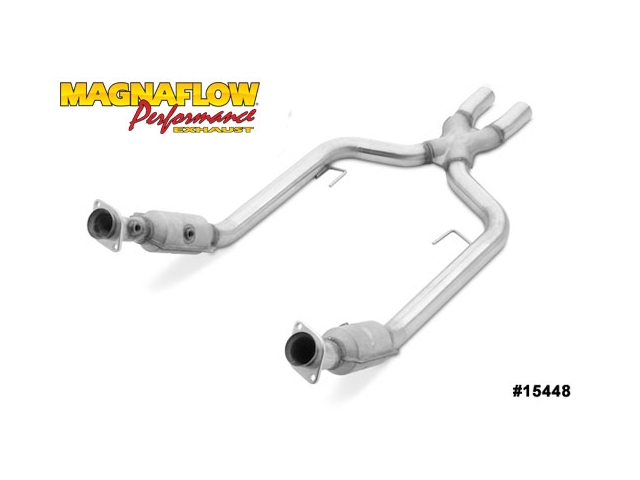 MagnaFlow 2.5" Performance Pipe (2005-2009 Mustang GT) - Click Image to Close